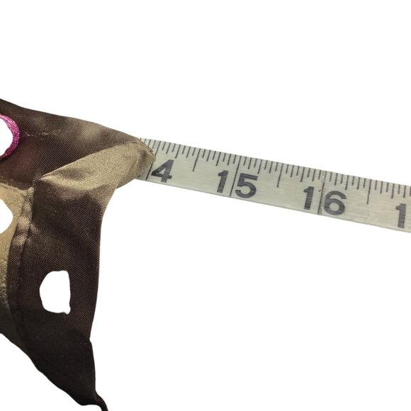 Circo Giraffe Plush Security Blanket Lovey  Bumblebee Embroidery 14" X 14" Satin - Picture 7 of 7